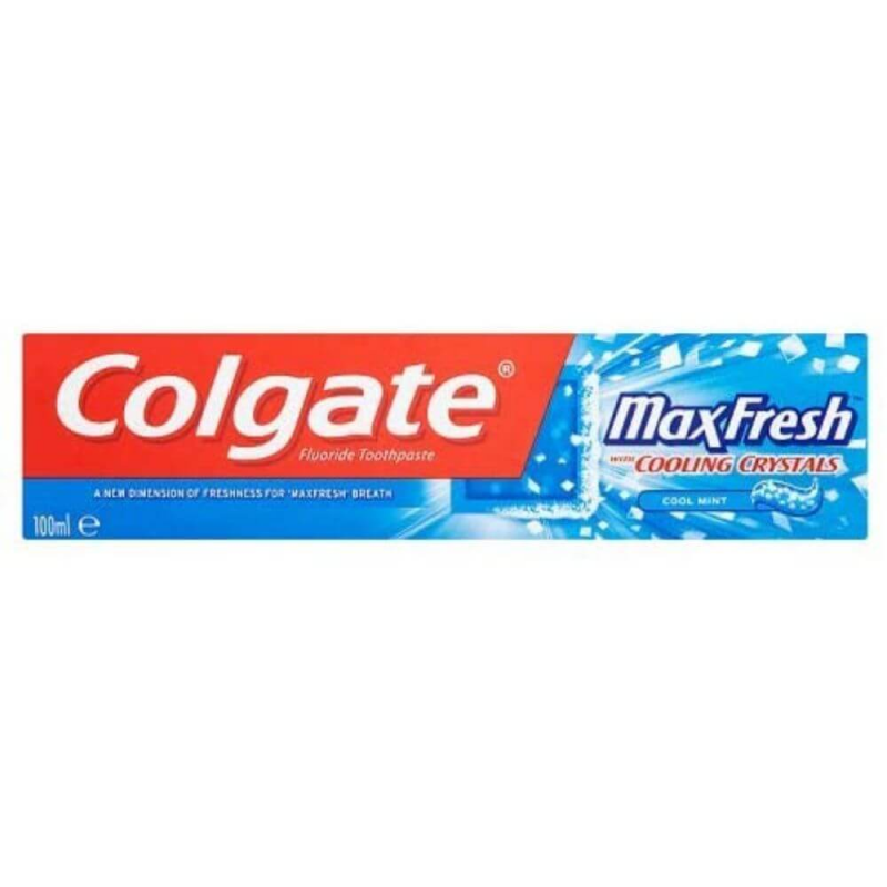  Pasta Dinti Colgate Max Fresh Cooling Crystals, 100 ml, Aroma Cool Mint 