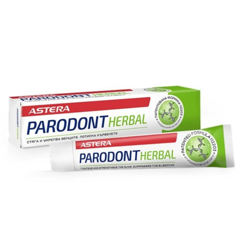  Pasta de dinti ASTERA Parodont Herbal, 75 ml 