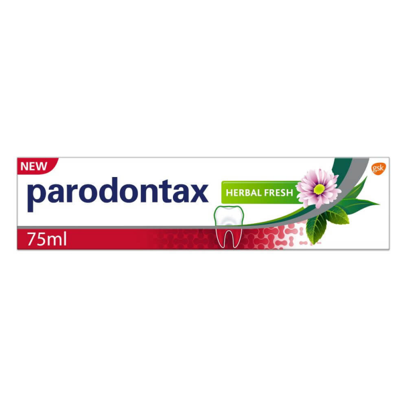 Pasta de Dinti Parodontax Herbal Fresh, 75 ml, Extracte Naturale
