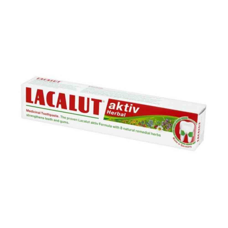  Pasta de Dinti Lacalut Aktiv Herbal, 75 ml 