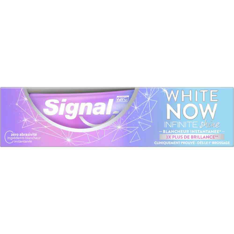  Pasta de Dinti Signal White Now Infinite Shine, 75 ml 