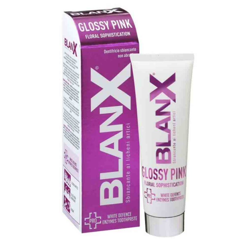  Pasta de Dinti Pro Glossy Pink BlanX, 75 ml 