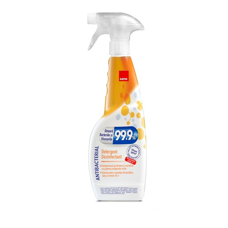 Solutie dezinfectanta Sano Cleaning Spray, 750ml
