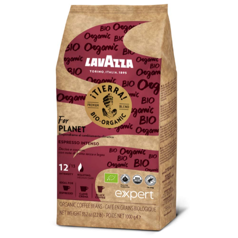 Cafea Boabe Lavazza Tierra Bio Intenso Expert, 6 kg, 6 Buc/Bax