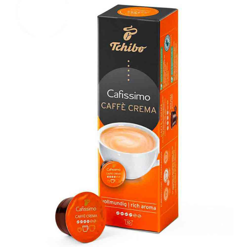 Cafea Tchibo Cafissimo Crema Rich Aroma, 10 Capsule, 76 g
