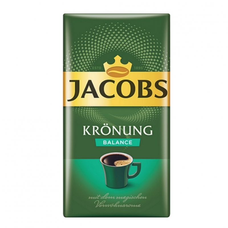  Cafea Jacobs Kronung Balance, 500 Gr./pachet - Macinata 