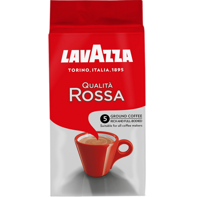  Cafea Lavazza Qualita Rossa, 250 Gr./pachet - Macinata 
