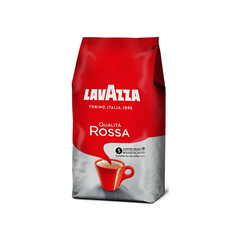  Cafea Lavazza Qualita Rossa, 1000 Gr./pachet - Boabe 