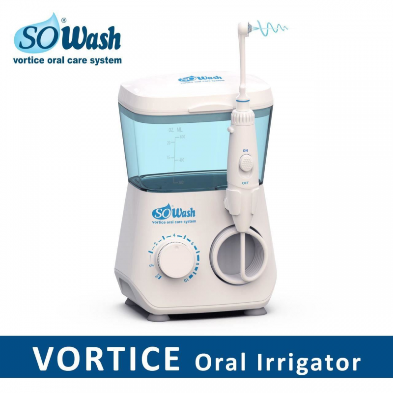 Irigator Dus bucal So Wash Vortice Oral Care System_ efect aspirare cu 8 capete 1200 pulsatiiminut