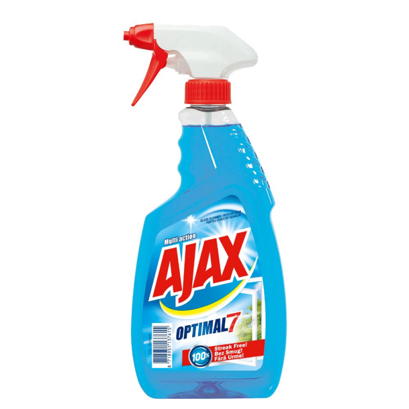  Detergent Geamuri Ajax Optimal 7 Triple Action, 500 ml 
