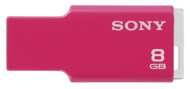  Memorie USB Flash Sony Micro Vault USM8GMP 8GB, Mini, Pink 