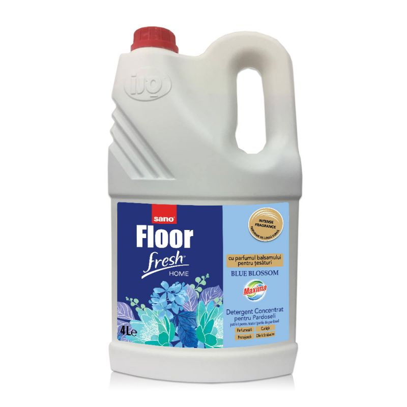  Detergent pardoseli,Sano Floor Fresh Home Blue Blossom 4L 