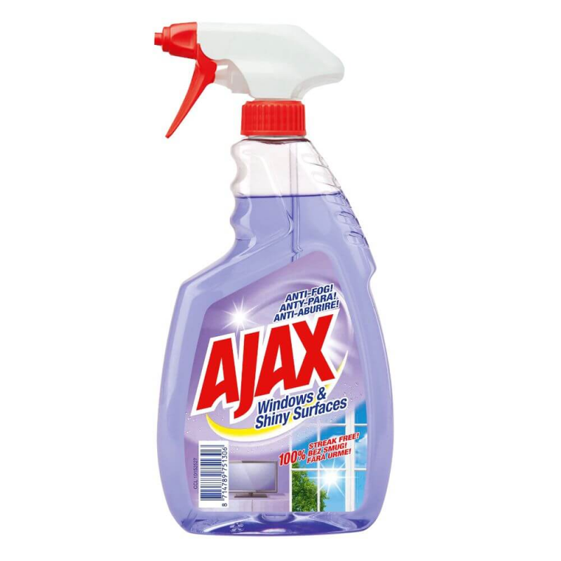Detergent Geamuri Ajax Optimal 7 Windows and Shiny Surfaces, 500 ml