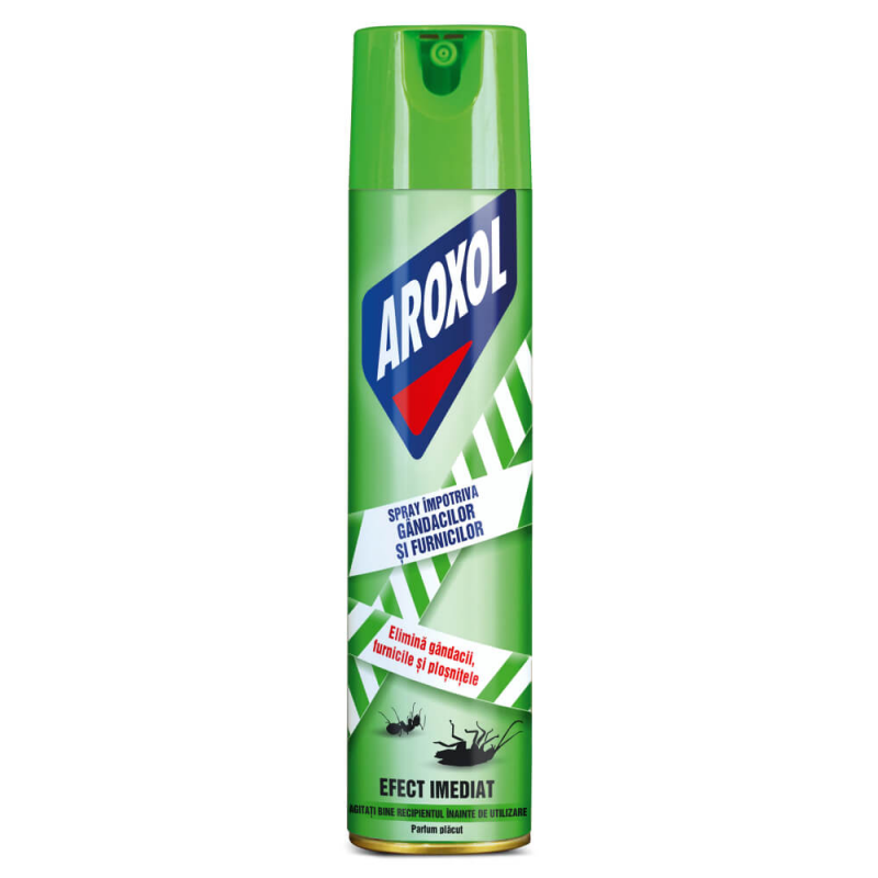  Insecticid Spray Impotriva Gandacilor si Furnicilor, Aroxol, 400 ml 