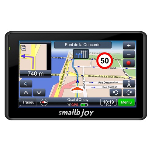 Navigatie GPS Smailo Joy, Free map, 4GB