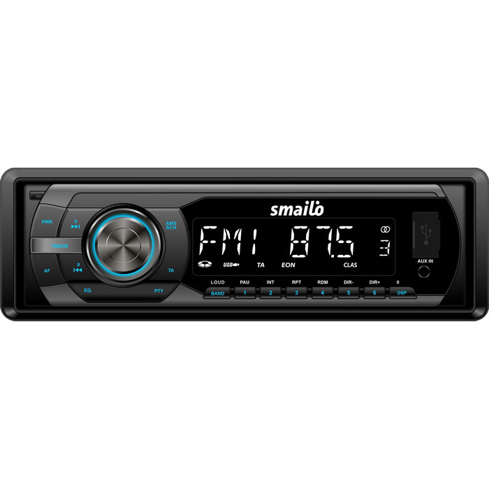  MP3 player auto Smailo Music X2, 4 x 40W, USB, AUX, RCA 