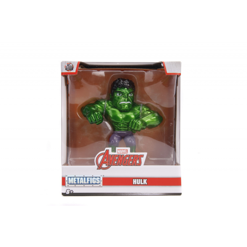 Figurina Metalica Marvel Hulk, 10 cm
