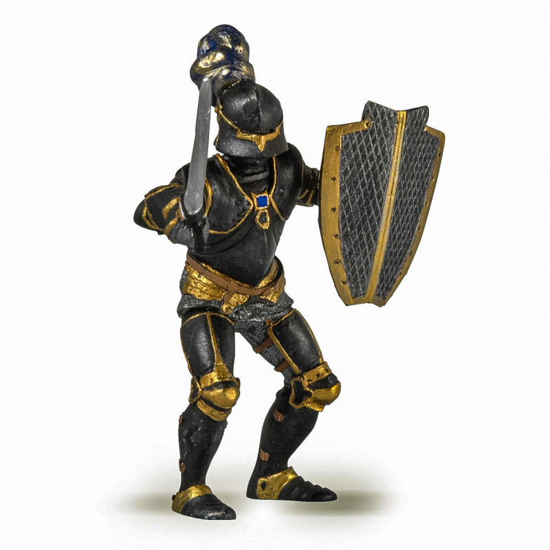 Figurina Papo - Cavaler in armura neagra