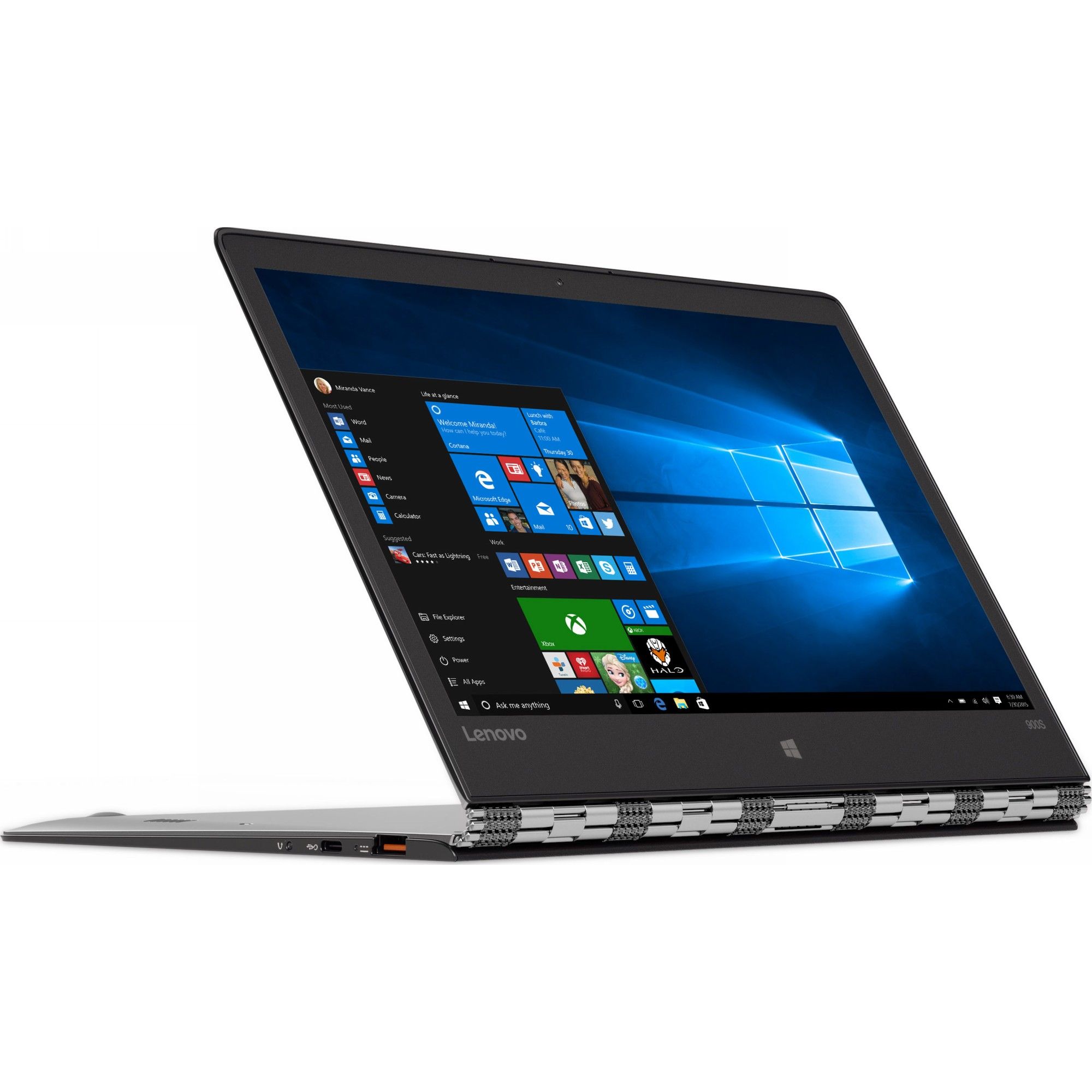  Laptop 2 in 1 Lenovo Yoga 900S-12ISK, Intel Core M7-6Y75, 8GB DDR3, SSD 512GB, Intel HD Graphics, Windows 10 Home 