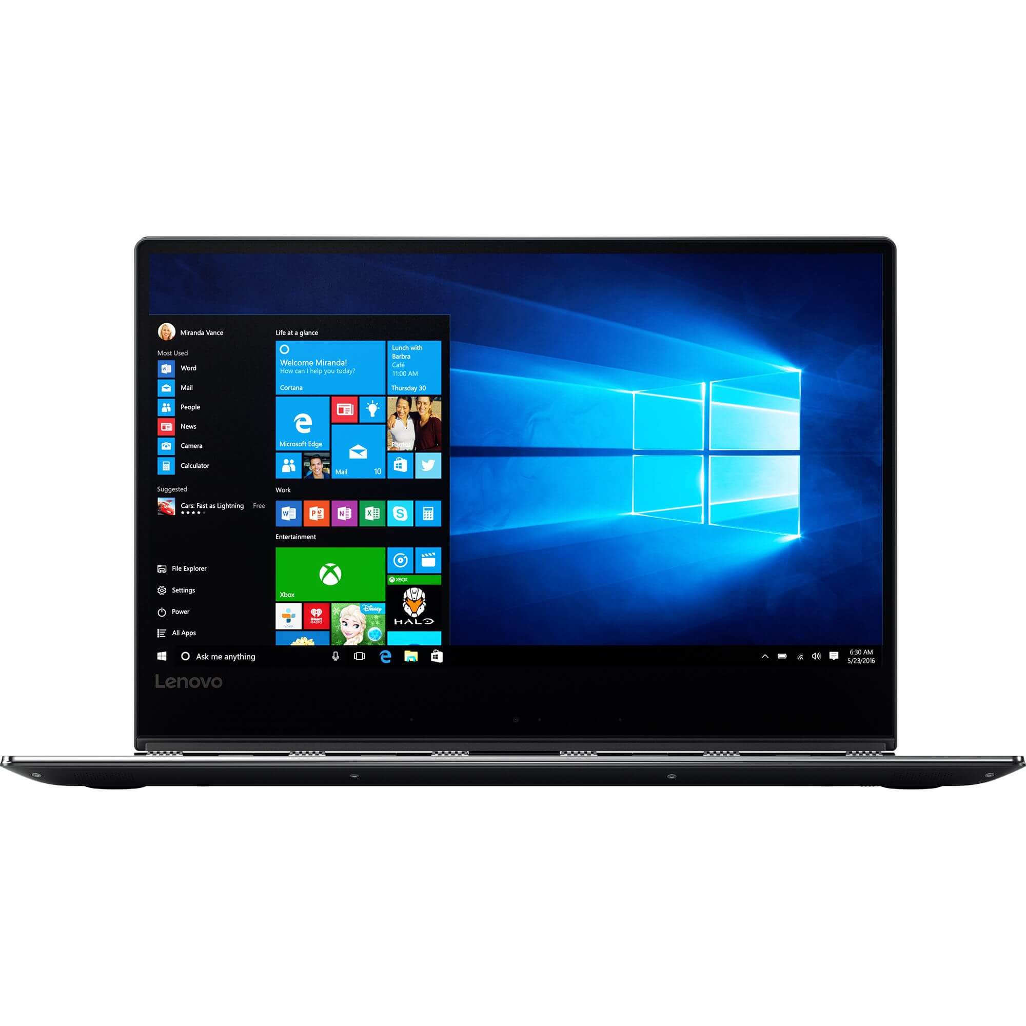  Laptop 2 in 1 Lenovo Yoga 910-13IKB, Intel Core i7-7500U, 16GB DDR4, SSD 512GB, Intel HD Graphics, Windows 10, Gri 