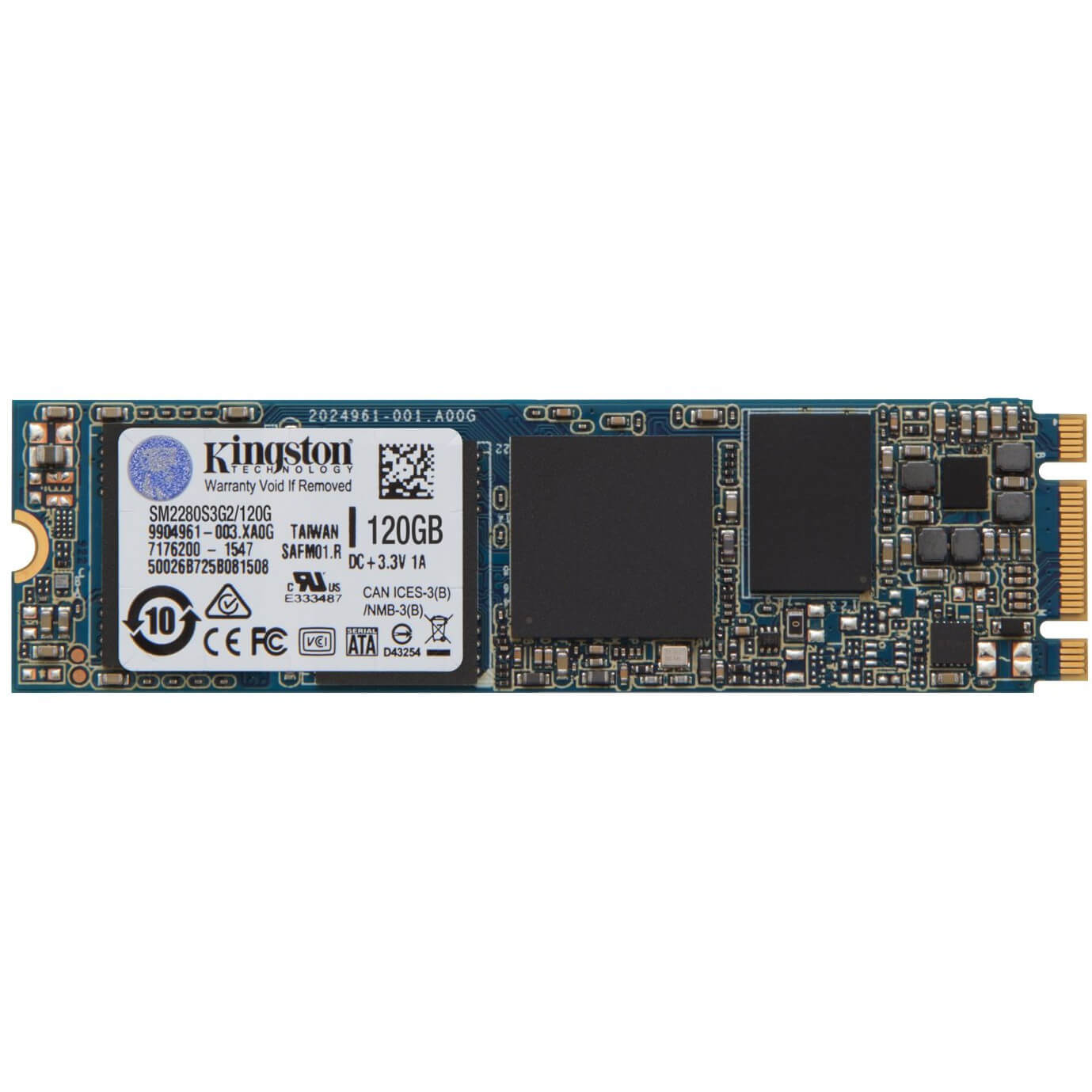  SSD Kingston SM2280S3G2, 120GB, SATA III 