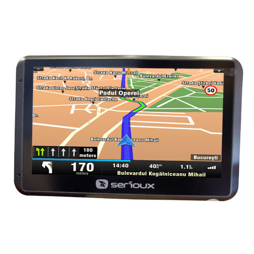 Navigatie GPS Serioux UrbanPilot Q550T2, Fara Harta