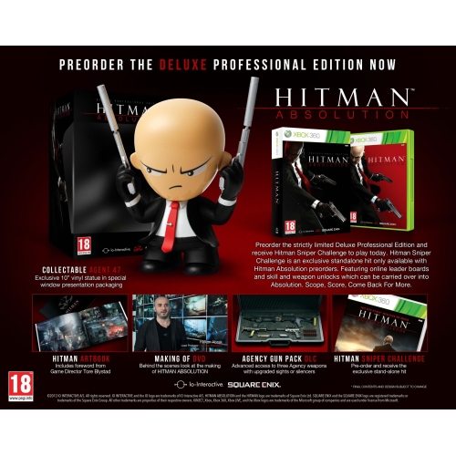  Joc Hitman Absolution: Deluxe Professional pentru Xbox 360 