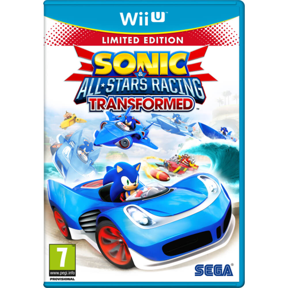  Joc Sonic & Sega All-Stars Racing Transformed pentru Nintendo Wii U 