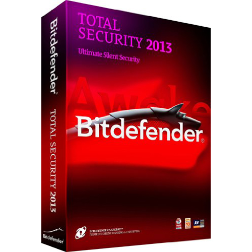 Bitdefender Total Security 2013, 1 an, 3 utilizatori, Retail