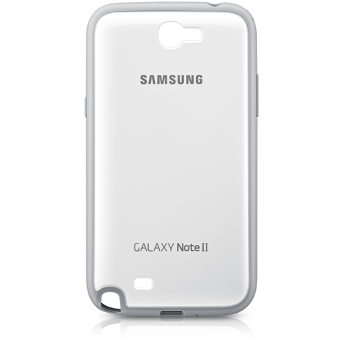  Capac de protectie Samsung EFC-1J9BWEGSTD pentru Galaxy Note 2, Alb 