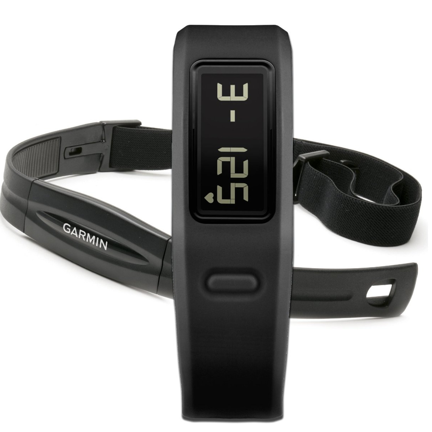 Smartband fitness Garmin Vivofit, Negru + Heart rate monitor