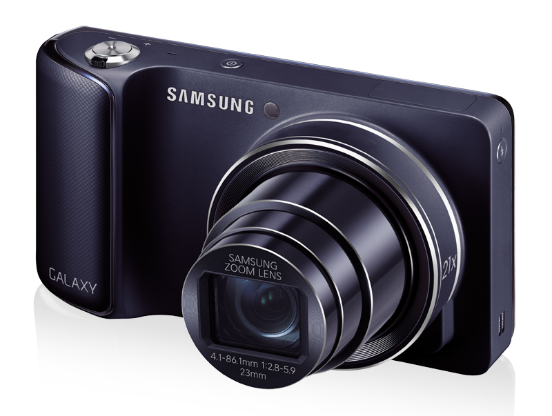  Aparat foto digital Samsung Galaxy Camera EK-GC100, 16.3 MP, 3G, Wi-Fi, Android 4.1, Black 