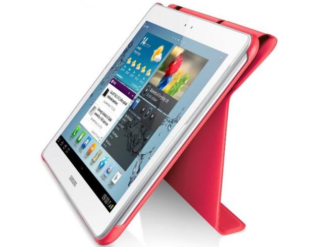  Husa stand Samsung Book Cover pentru P5100/P5110 Galaxy Tab 2, 10.1", Roz 