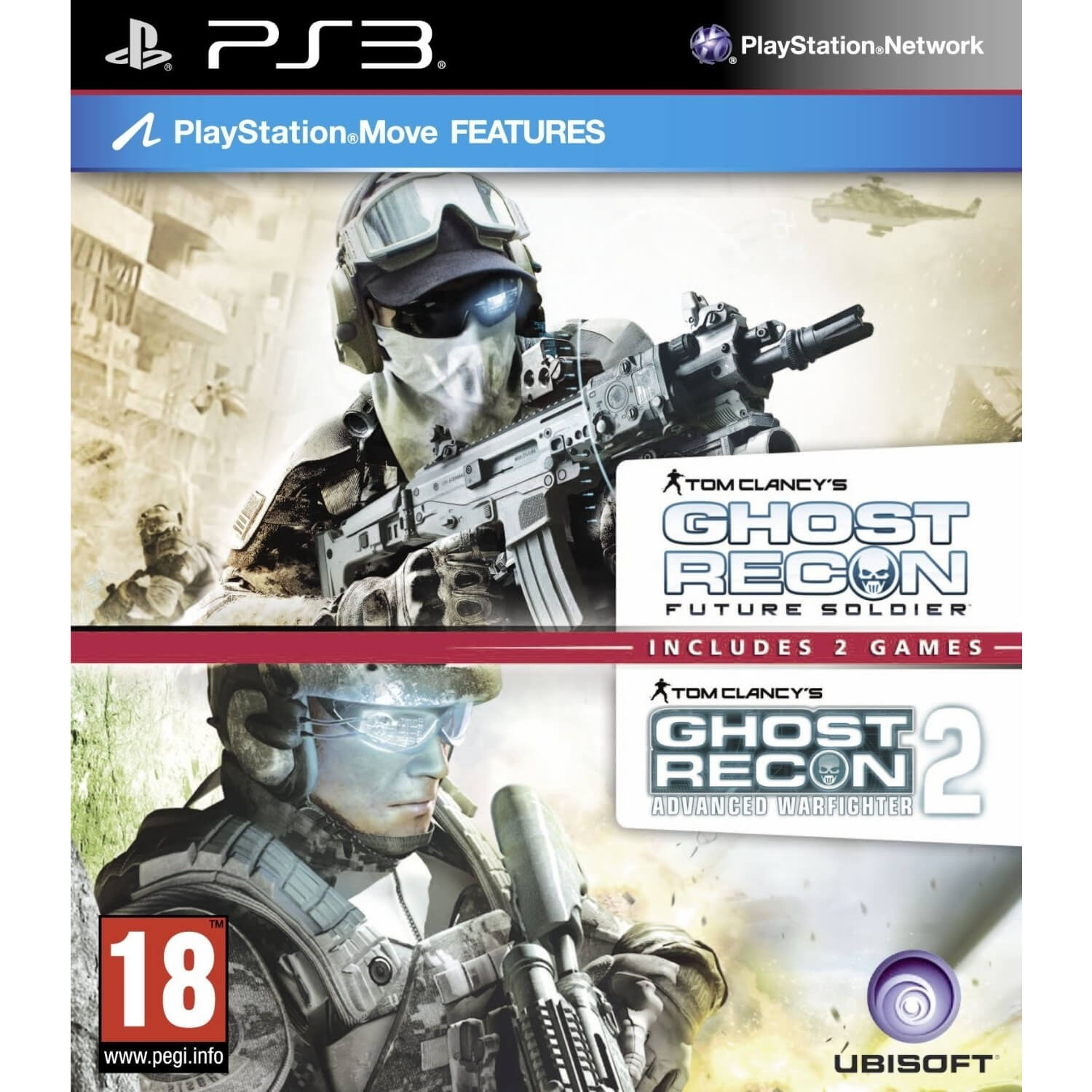 Joc PS3 compilatie Ghost Recon: Advanced Warfighter 2 & Future Soldier 