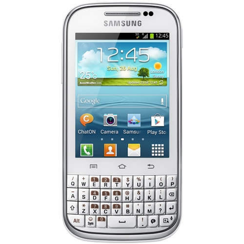  Telefon mobil Samsung B5330 Galaxy Chat, White 