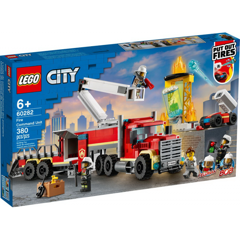 LEGO City - Unitatea de comanda a pompierilor 60282