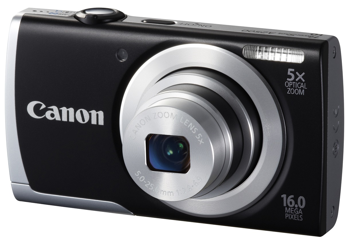 Aparat foto digital Canon PowerShot A2500, 16 MP, Negru