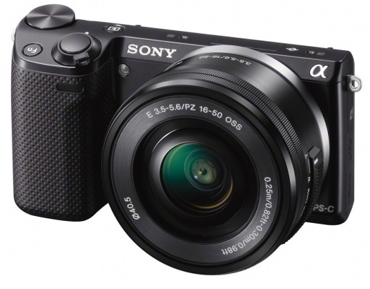  Aparat foto Mirrorless Sony NEX-5R, 16.1 MP, Obiectiv 16-50mm, Black 
