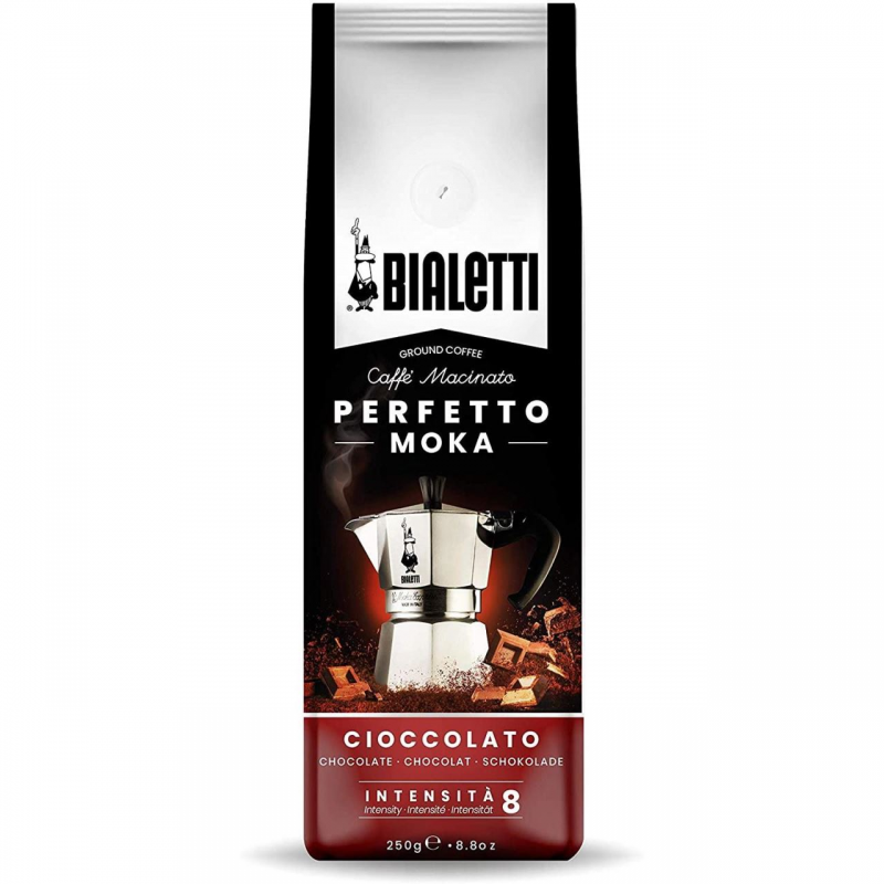 Cafea macinata Bialetti Perfetto Chocolate Moka 250g