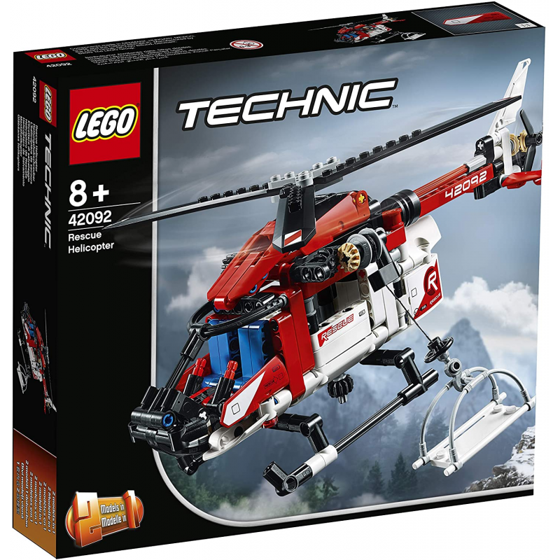  LEGO Technic - Elicopter de salvare 42092 
