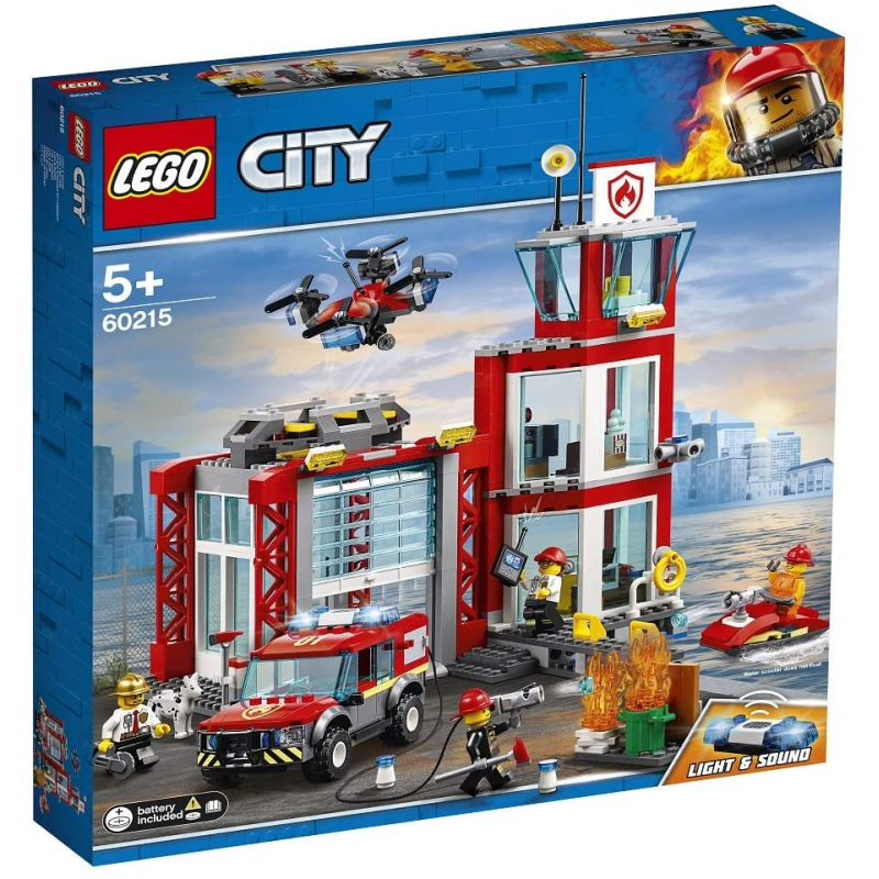 LEGO City Fire - Statie de pompieri 60215
