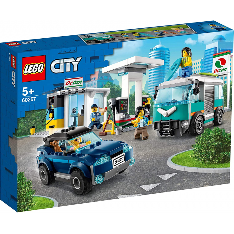LEGO City Nitro Wheels - Statie de service 60257