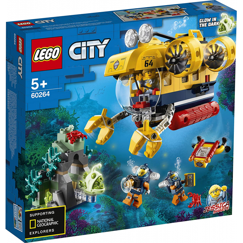  LEGO City - Submarin de explorare a oceanului 60264 
