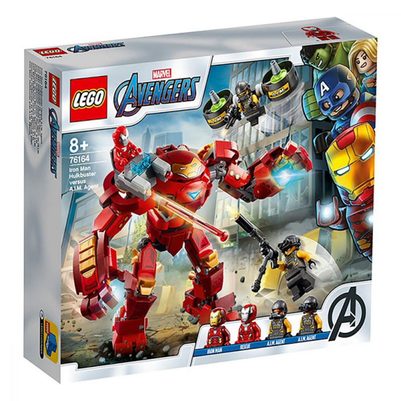 LEGO Super Heroes - Iron Man Hulkbuster contra AIM. Agent 76164