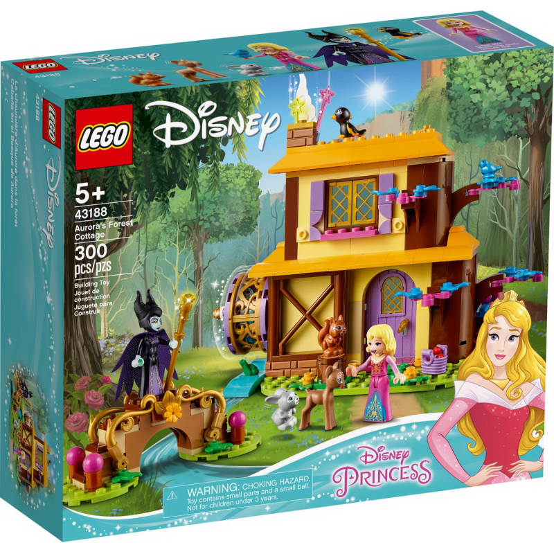 LEGO Disney Princess Aurora's Forest Cottage 43188