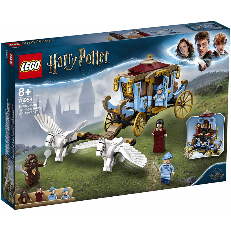 LEGO Harry Potter Trasura lui Beauxbatons Sosire la Hogwarts 75958