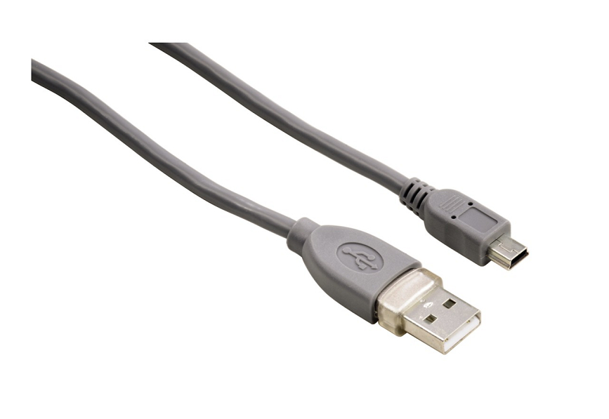  Cablu Hama G1102179, mini USB B - USB A pentru aparat foto, 1.8m 