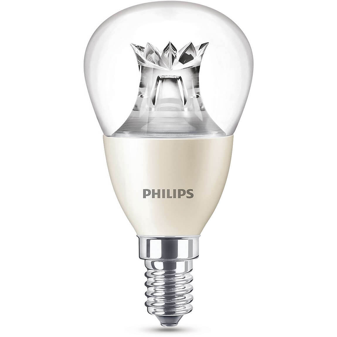  Bec LED lustra Philips WarmGlow, 6W, Soclu E14 