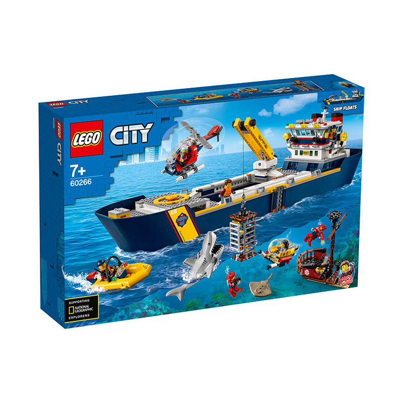 LEGO City Nava De Explorare A Oceanului 60266