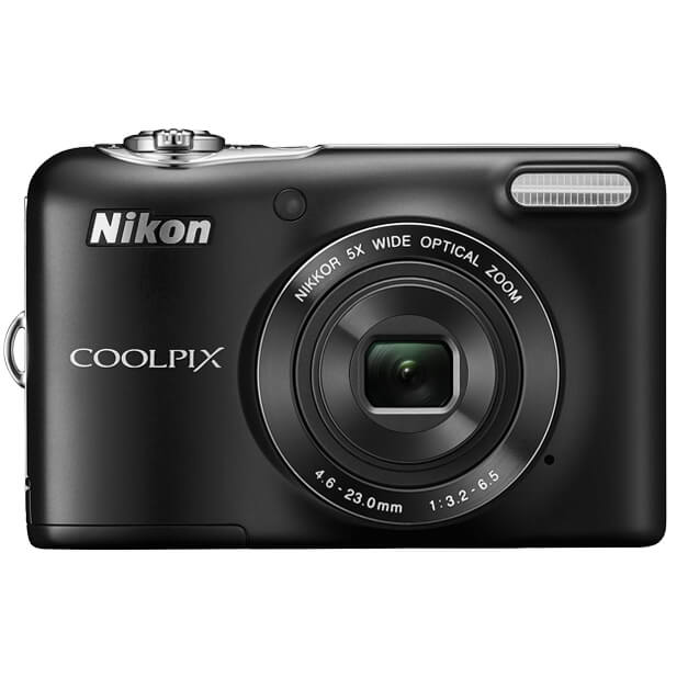  Aparat foto digital Nikon Coolpix L30 VNA631E1, 20.1 MP, Negru 